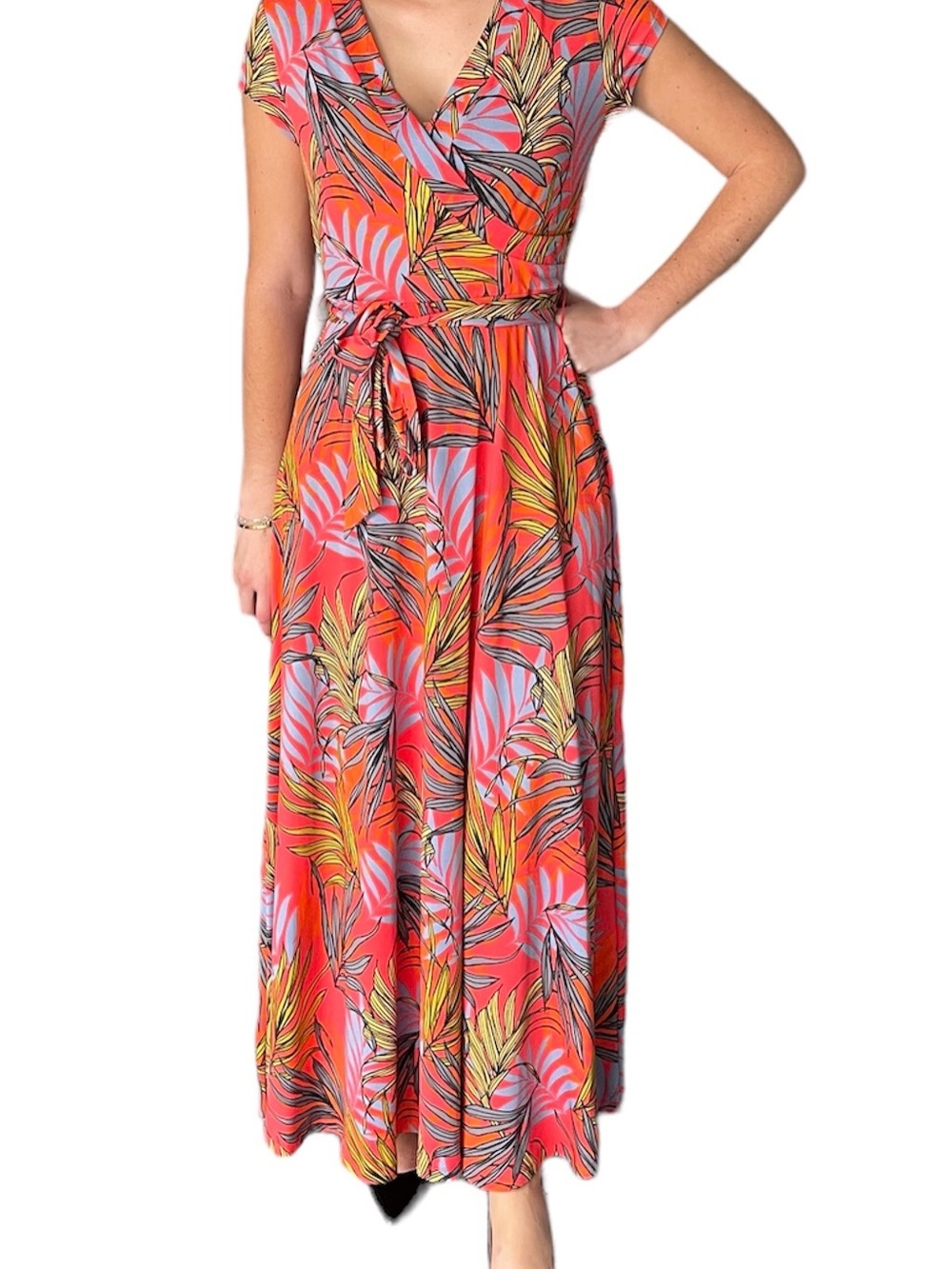 NWT Cocomo Women Floral Maxi Dress – Size S
